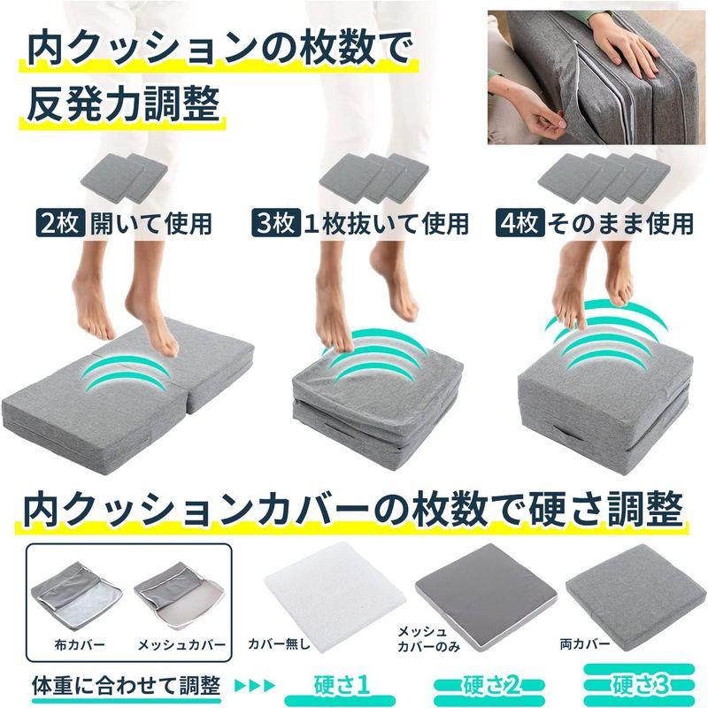 SYALEN トランポリン クッション 室内 こども用 大人用 静音 エクササイズクッション 洗える インテリア ファブリック トランポリン トランポリン クッション 室内 こども用 大人用 静音 エクササイズクッション 洗える インテリア ファブリック