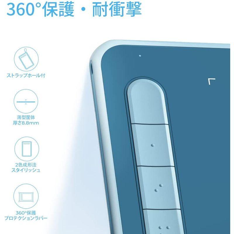 XPPen ペンタブ Deco LW ワイヤレス Bluetooth対応 板タブ ペンタブレット 10x6インチ X3チップ搭載ペン付 傾き 10x6インチ ペンタブ Deco LW ワイヤレス Bluetooth対応 板タブ ペンタブレット X3チップ搭載ペン付 傾き