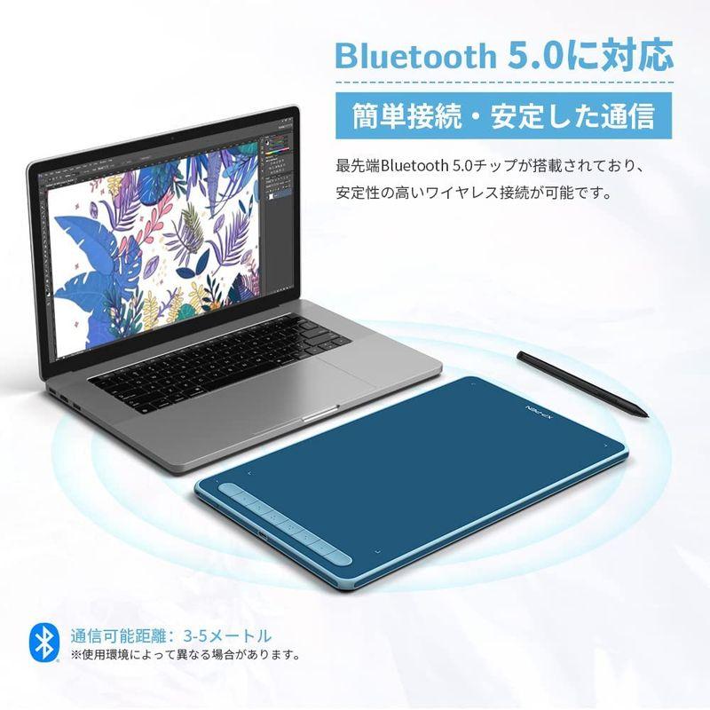 XPPen ペンタブ Deco LW ワイヤレス Bluetooth対応 板タブ ペンタブレット 10x6インチ X3チップ搭載ペン付 傾き 10x6インチ ペンタブ Deco LW ワイヤレス Bluetooth対応 板タブ ペンタブレット X3チップ搭載ペン付 傾き