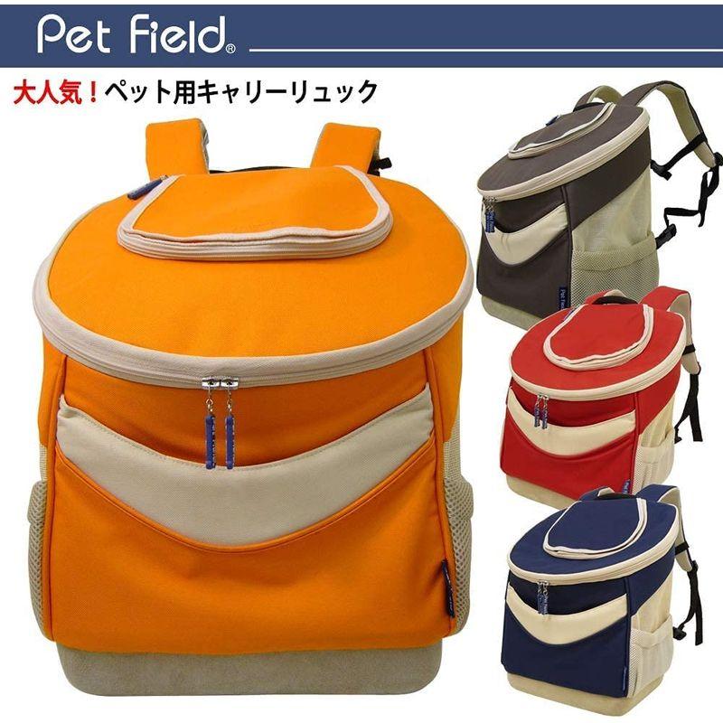 新品未使用！ Pet Field(ペットフィールド) ペットキャリーバッグ ペットキャリー リュック 猫 小型犬 ショルダーバッグ 手提げ 3way かわ 【2225286287】(12657円)