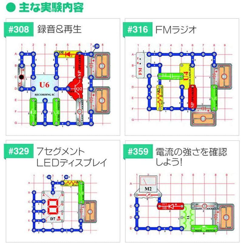 電脳サーキット500 国内正規代理店日本語実験ガイド付き 電気や電子回路の仕組みが学べるおもちゃ Elenco SC-500ds003 国内正規代理店日本語実験ガイド付き 電気や電子回路の仕組みが学べるおもちゃ Elenco SC 500ds003
