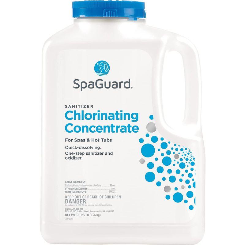 SpaGuard　Spa　Chlorinating　Concentrate　of　Lb　Pack