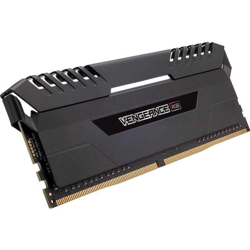 【美品】 Corsair Vengence シリーズ RGB LED搭載 DDR4 3466Mhz ハイエンドメモリーモジュール 32GB(8GBx4 【NAN7395707583】(26550円)