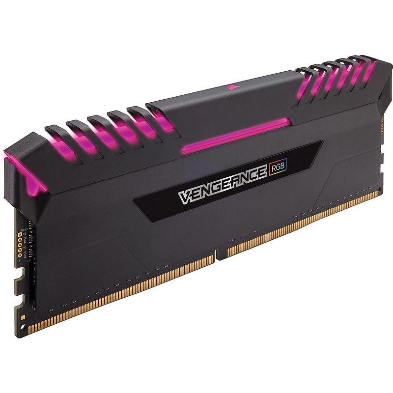【美品】 Corsair Vengence シリーズ RGB LED搭載 DDR4 3466Mhz ハイエンドメモリーモジュール 32GB(8GBx4 【NAN7395707583】(26550円)