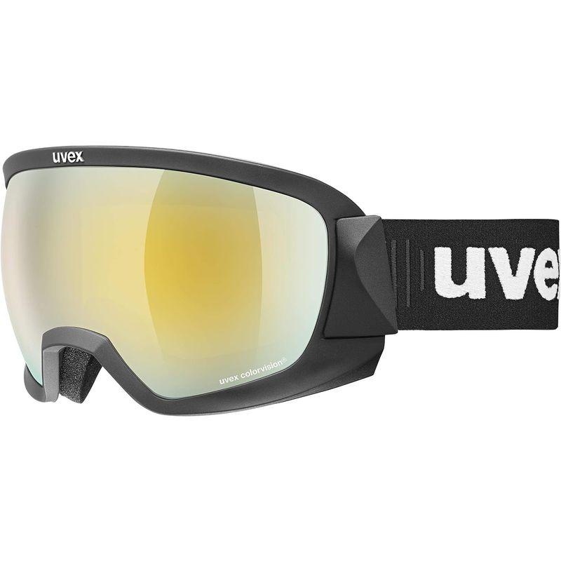 uvex(ウベックス) スキースノーボードゴーグル ユニセックス ハイコントラストミラー シングルレンズ contest CV ブラックマッ uvex ウベックス スキースノーボードゴーグル ユニセックス ハイコントラストミラー シングルレンズ contest CV ブラックマッ