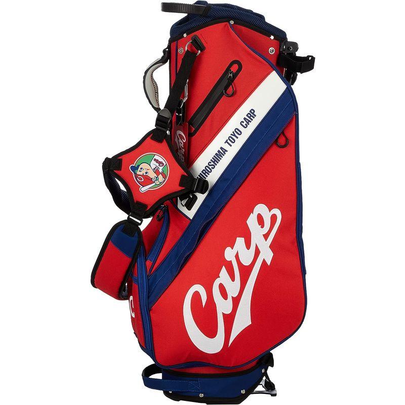 レザックス キャディバッグ 広島東洋カープ 9.5型スタンドバッグ レッド HCCB-1438 キャディバッグ 広島東洋カープ 5型スタンドバッグ レッド HCCB サイズ