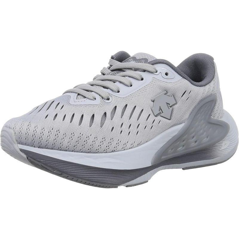 デサント ランニングシューズ ENERZITE MAX-RUN フィット感 厚底 トレーニング ウォーキング アーバンランニング GRY0 ランニングシューズ ENERZITE MAX RUN フィット感 厚底 トレーニング ウォーキング アーバンランニング GRY0