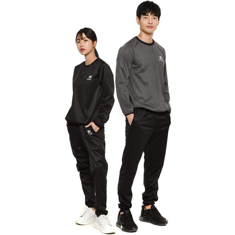 stan サウナスーツ ［ラウンドネック］ メンズ レディース ダイエット
