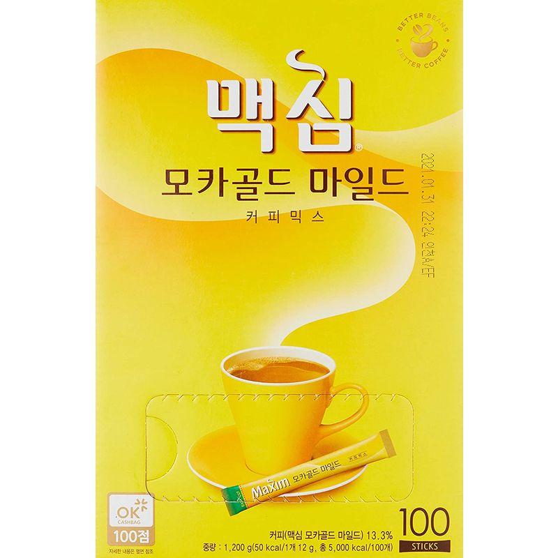 販売実績No.1販売実績No.1韓国でコーヒーMaxim Coffee Mix モカゴール(100袋入) インスタントコーヒー 