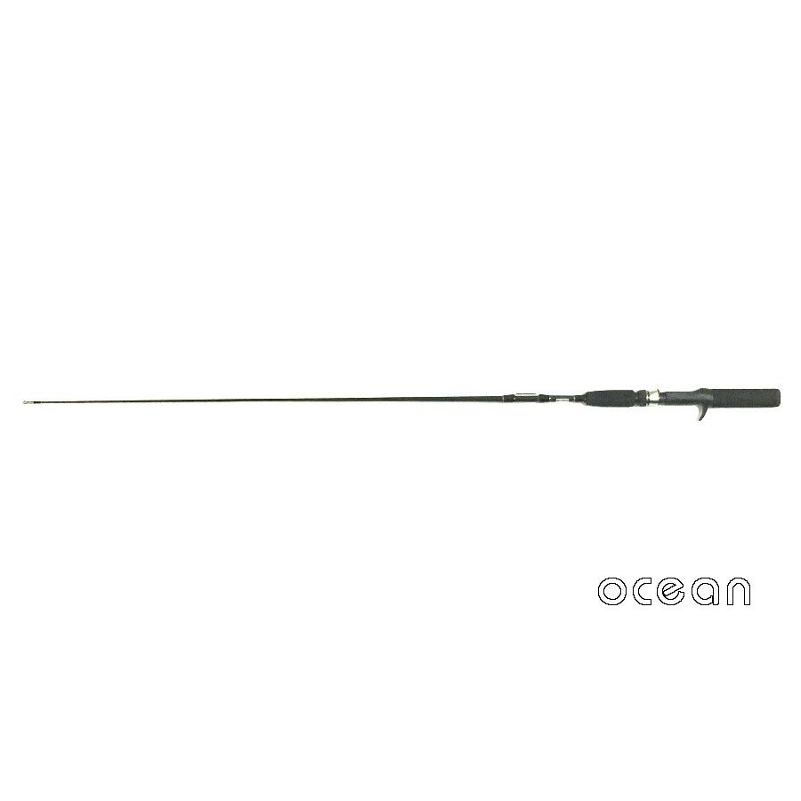 最安値最安値テトラ釣り 穴釣り トリガーグリップ 中通し カーボンテトラ竿 Ocean インナーテトラ 110B （ブラック） ロッド、釣り竿 