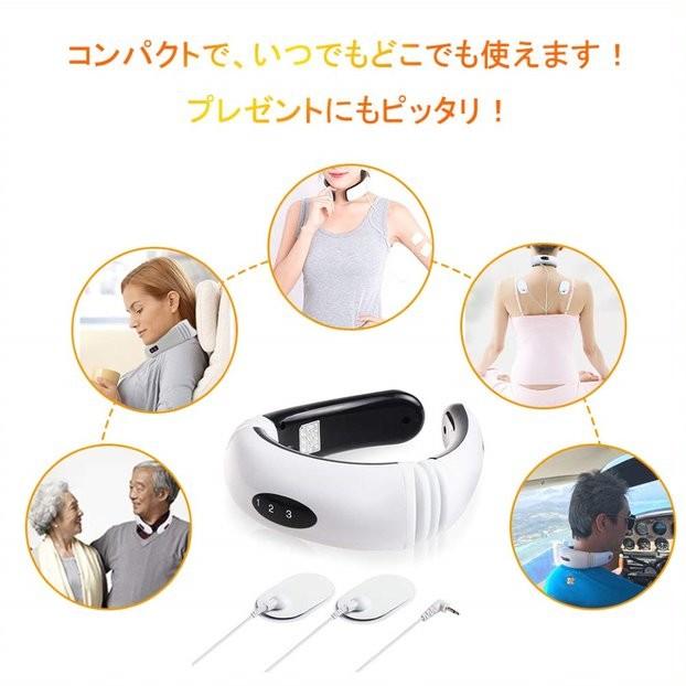 SQIAO首マッサージャー ネックマッサージャー マッサージ 器 首・肩・腰・ 肩こり ストレス解消 家庭用＆職場用＆車用 多機能  (普通タイプ) |  | 05