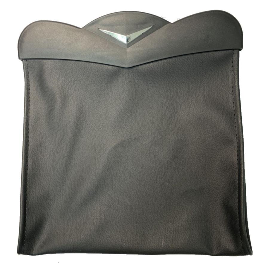 車用ゴミ箱 （収納ケース車用小物入れ マグネット LEDライト 蓋つき PUレザー製 折り畳み式 コンパクト 省スペース 防水 倒れない 大容量） | 