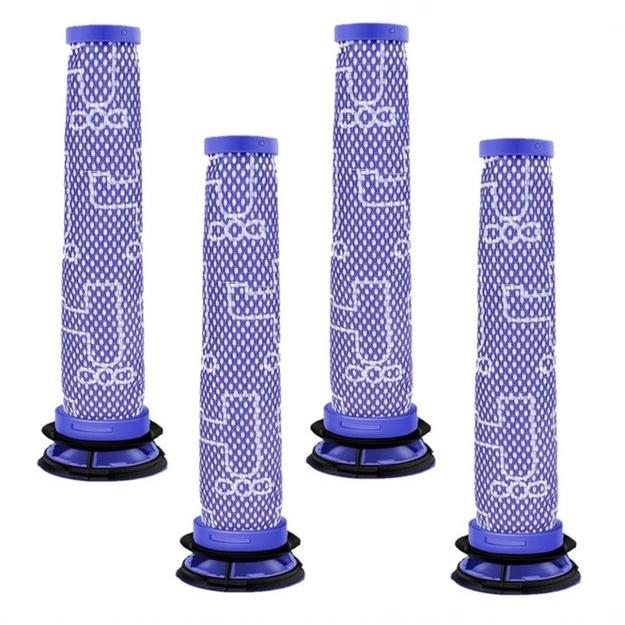 [ダイソン] Dyson フィルター 4個セットDC58 DC59 DC61 DC62 DC74 V6 V7 V8用フィルター 互換品 洗濯可能 | 