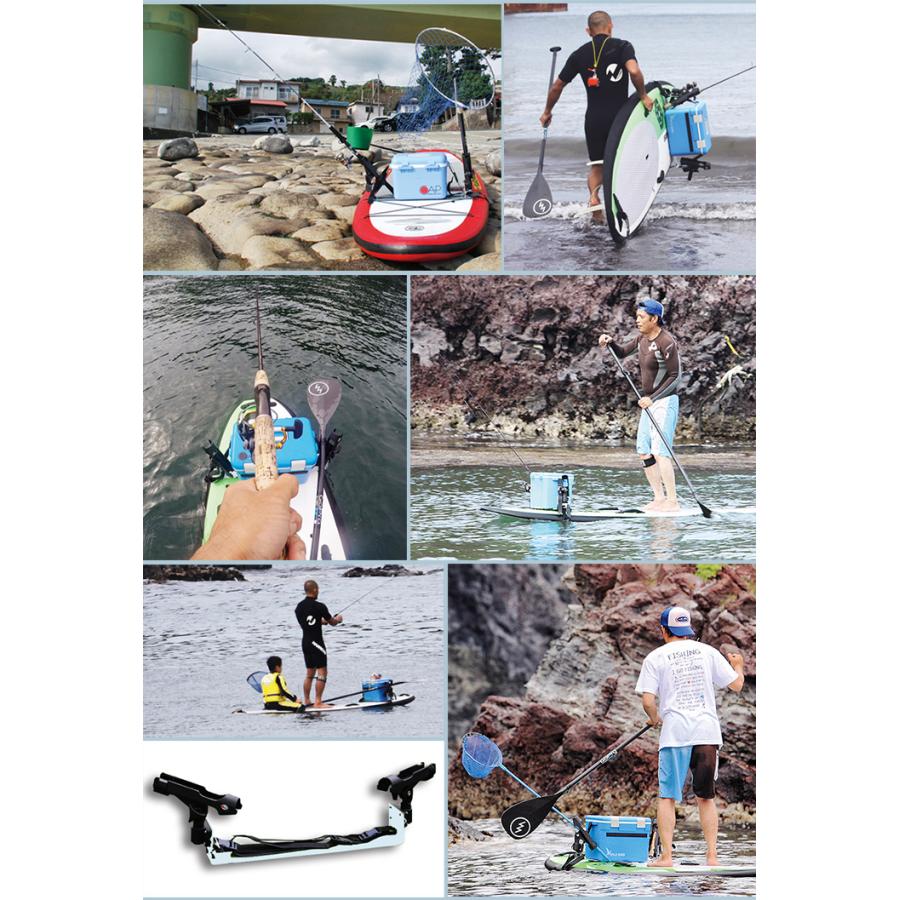 釣り具 釣り竿ホルダー SUP サップでフィッシング フィッシング