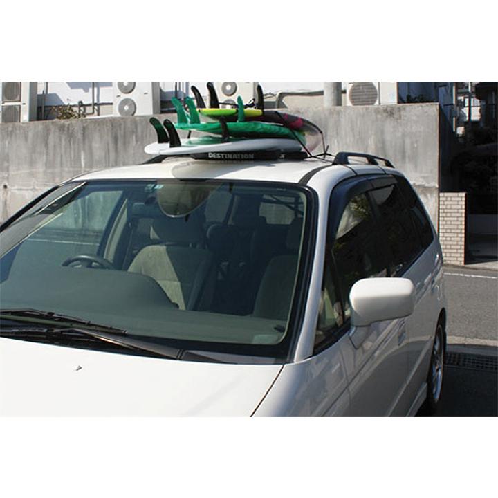 Destinationディスティネーションサーフボードキャリア自動車用キャリア サーフボードキャリア 車 ルーフキャリア ソフトラックシングル