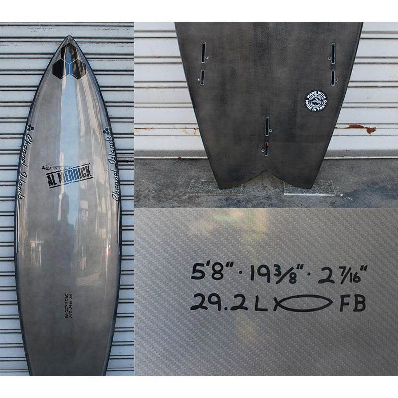 TUNDERBOLT TECHNOLOGIES X CHANNEL ISLANDS SURFBOARDS FISHBEARD(フィッシュ