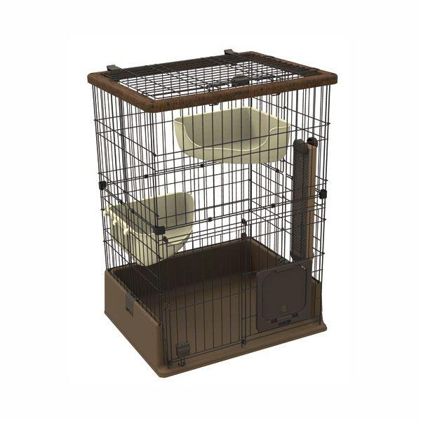 【新入荷】 ヤマヒサ ペットケア ネココ 仔猫からのしつけにもぴったりな キャットルームサークル〔ペット用品〕 【LWH6479636453】(23264円)