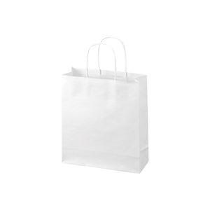 豪華ラッピング無料 丸紐 手提袋 （まとめ）ジョインテックス 白 B287J-W〔×4セット〕 50枚 小 紙袋