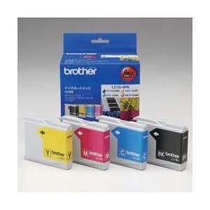 ブラザー工業 インクカートリッジ 4色パック LC10-4PK