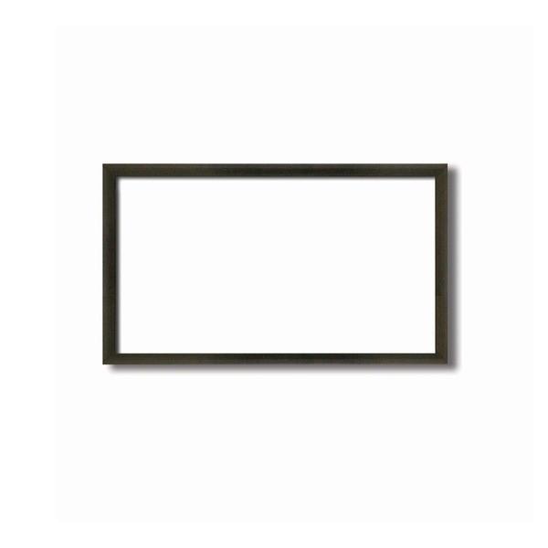 〔長方形額〕木製額 縦横兼用額 前面アクリル仕様 黒茶色長方形額（400×250mm）コクタン色