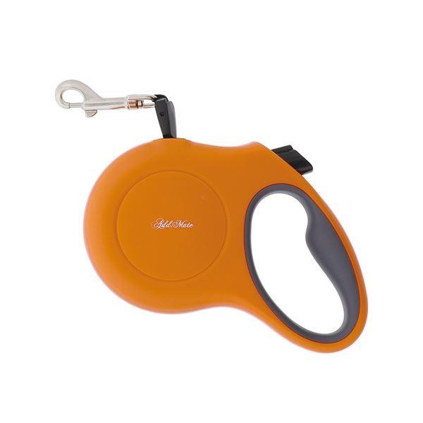 （まとめ）ReeL LeaD ADvance M(ペット用品) オレンジ〔×4セット〕