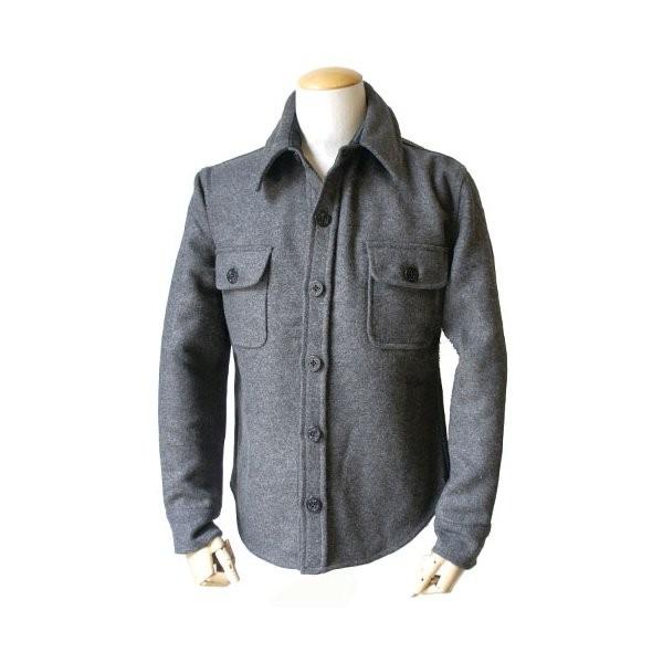 米軍 C.P.Oウールジャケット NVJJ127YN チャコールグレー 38（M)〔レプリカ〕