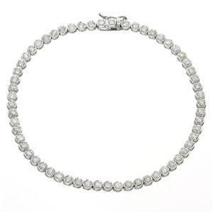 海外品 K18WG2ctダイヤモンドテニスブレスレット 【LWH2574266953】(92428円)