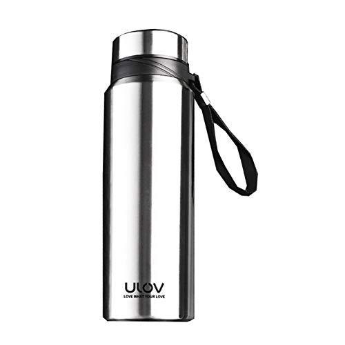 サーモス 水筒 1リットル 真空断熱 304ステンレス鋼 直飲み 広口 魔法瓶 保温 保冷 便利なストラップ付き シルバー S 1028 Oceans Asa 通販 Yahoo ショッピング