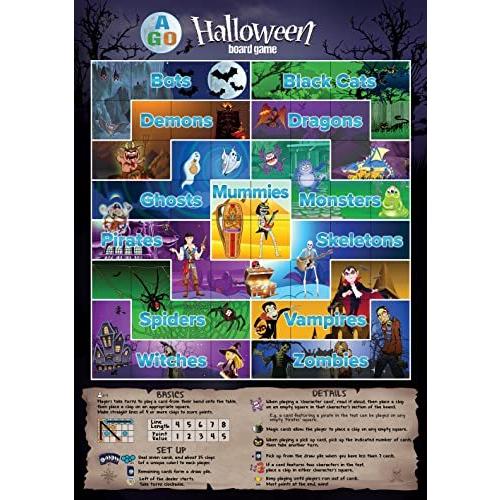海外ブランド テレビゲーム Ago ハロウィーン カードゲーム ボードゲームセット 英語教材 Www Threeriversofs Com
