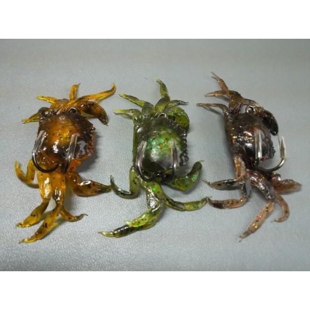 カニルアー 3色セット ソフトルアーです Qei8 Mattweb 通販 Yahoo ショッピング