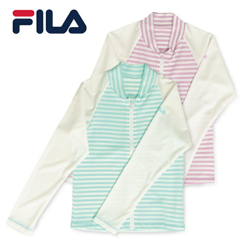 FILA 水着 キッズ ラッシュガード 長袖 男の子 女の子
