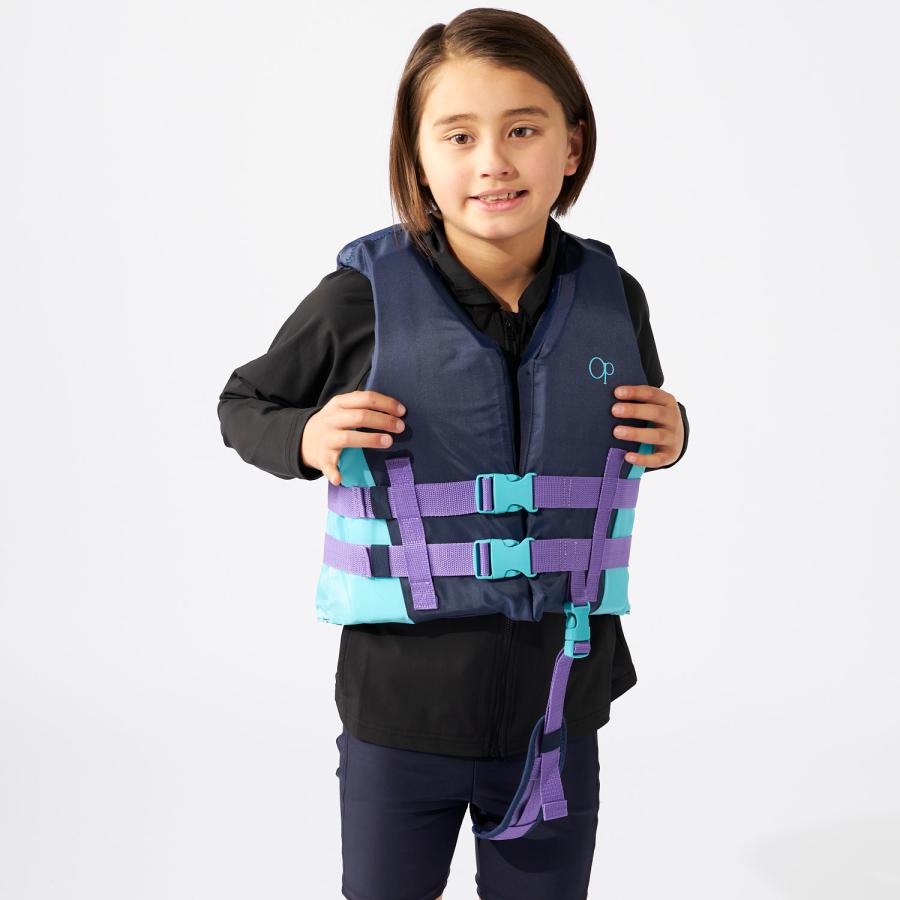 ぴょんす アクアビーチセール キッズ ライフジャケット レジャー用 釣り