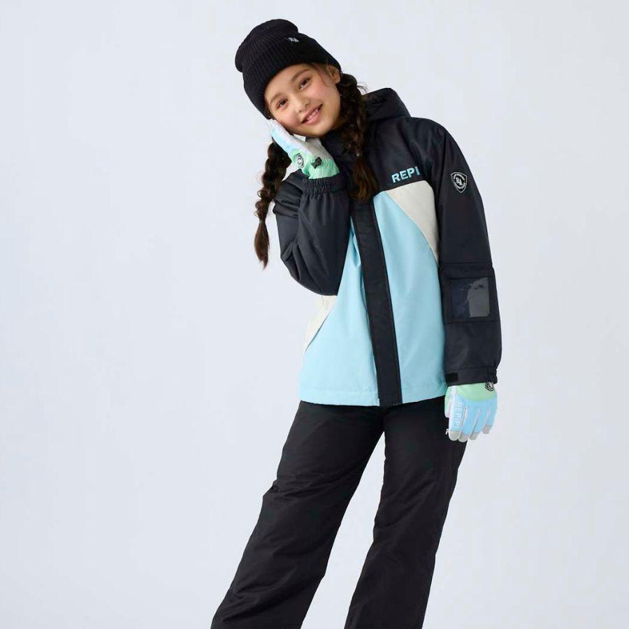 スノーウェア 上下セット レピピ キッズ 女の子 スキーウェア