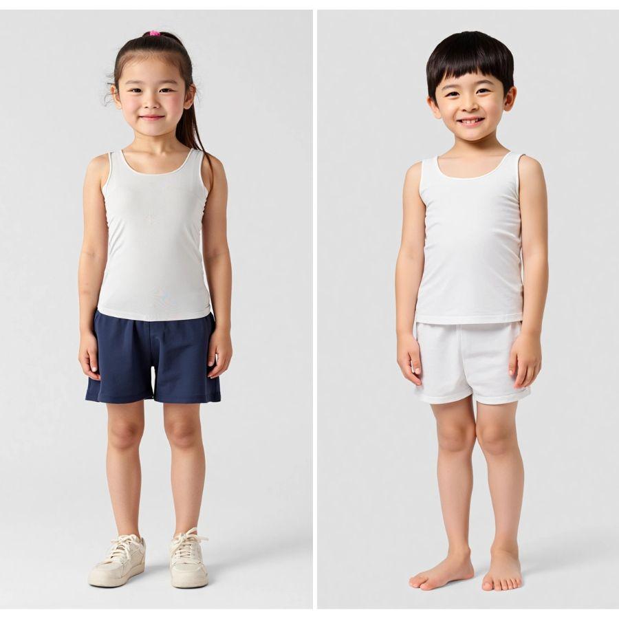 接触冷感インナー 2枚組 キッズ キャミソール UVカット 吸汗速乾 SNC スーパーナイロンクール 176200 |  | 10