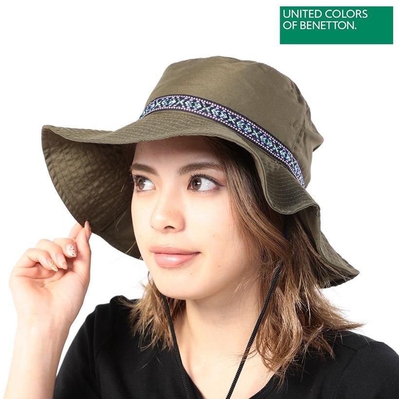 ハット 帽子 ベネトンレディース 女性 Upf50 マリンハット 水陸両用 山ガール おしゃれ 調節 あご紐付 Oceanweb Paypayモール店 通販 Paypayモール