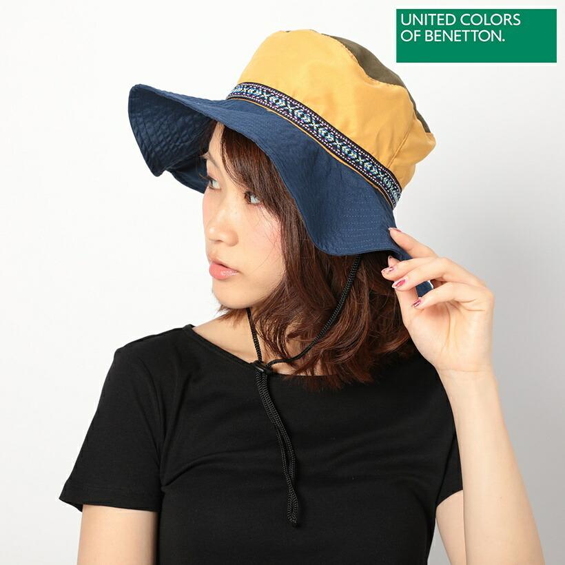 7 29 31一律ポイント15倍 ハット 帽子 ベネトンレディース 女性 Upf50 マリンハット 水陸両用 山ガール おしゃれ 調節 あご紐付 たれ付きアウトレット Oceanweb Paypayモール店 通販 Paypayモール