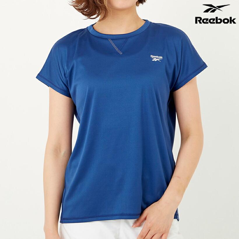 レディース ロゴアクアTシャツ 半袖 無地 シンプル 速乾 UVカット 水着 スポーツ ジム REEBOK リーボック 311912 ネイビー 春夏  :311912-nv:OCEANweb Yahoo! JAPAN店 - 通販 - Yahoo!ショッピング