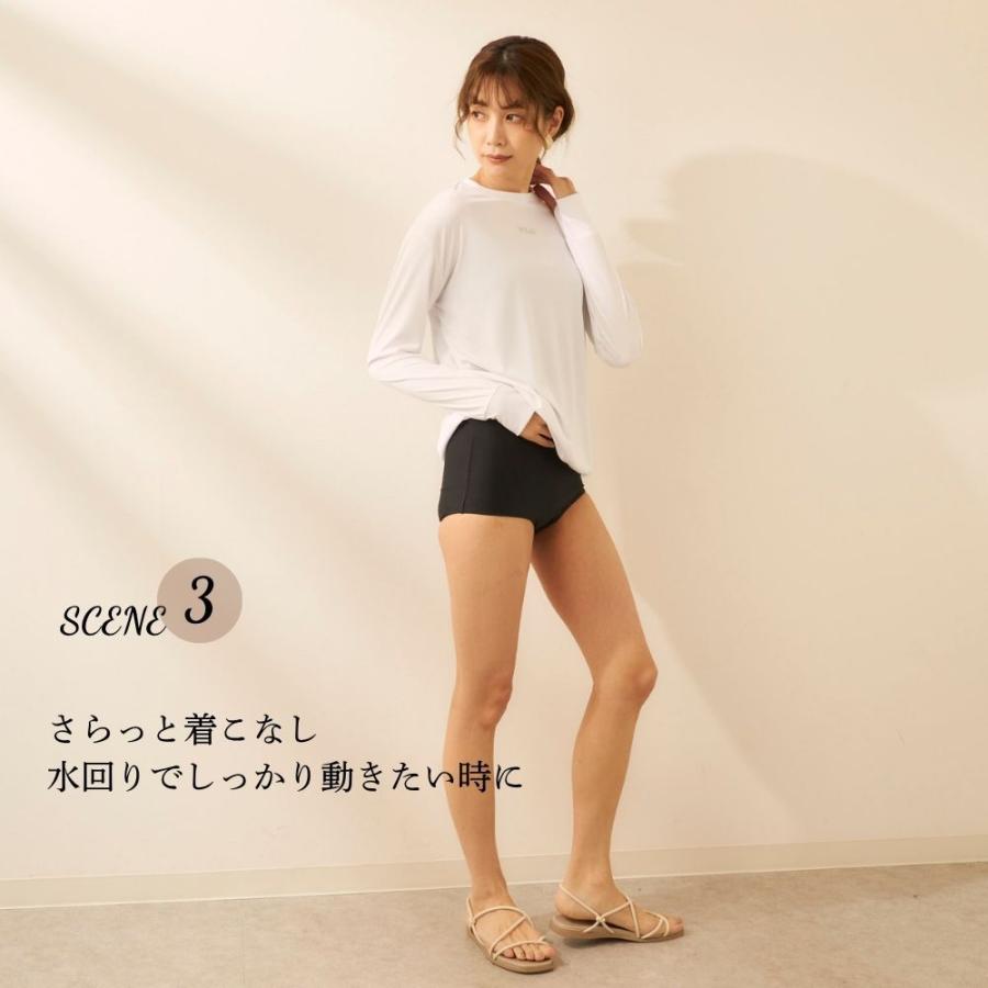 FILA 水着 ラッシュガード レディース 4点セット水着 ショート