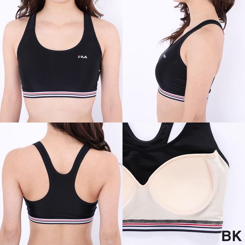 FILA（フィラ） スポーツブラ レディース Yバックブラトップ カップ付