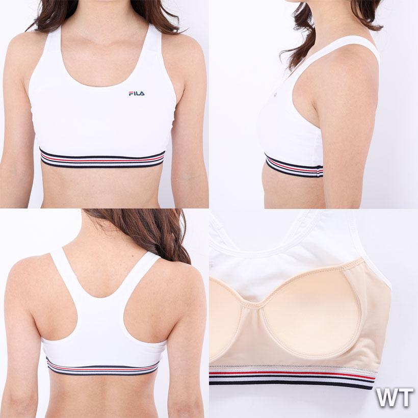 FILA（フィラ） スポーツブラ レディース Yバックブラトップ カップ付