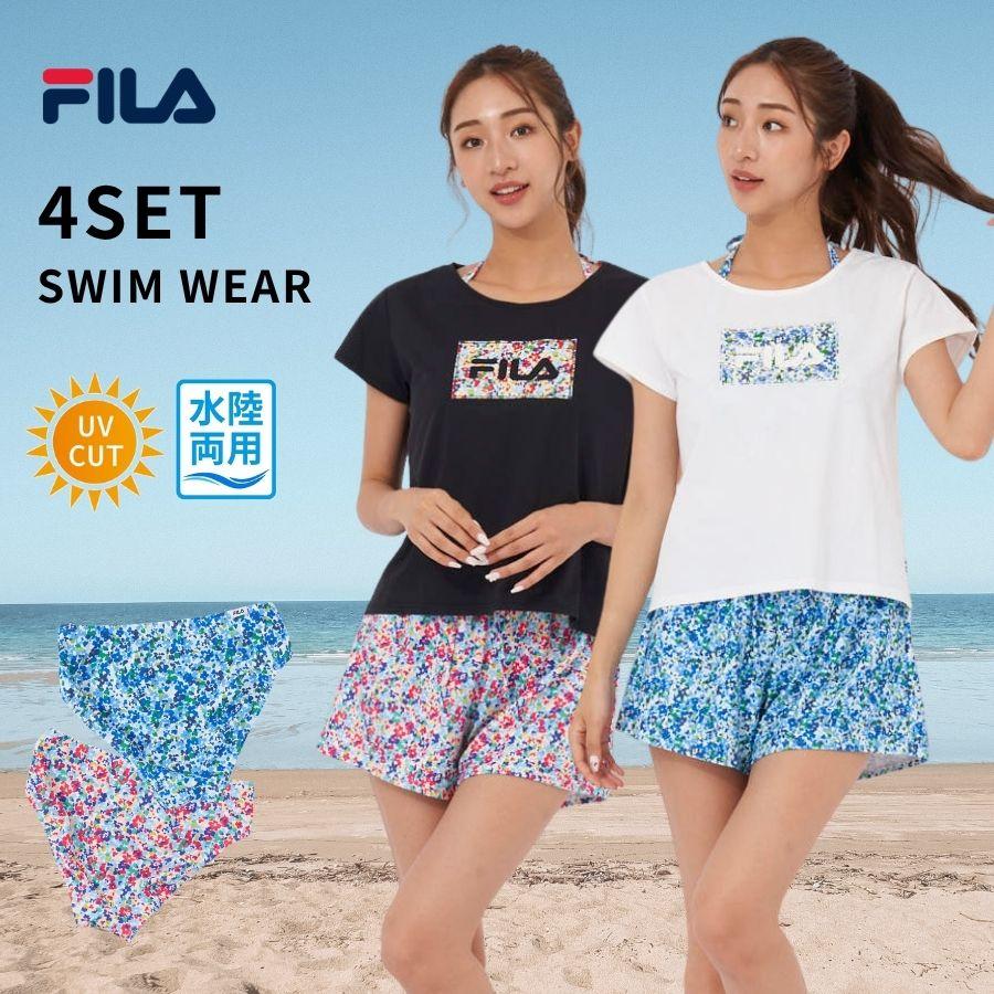 FILA（フィラ） 水着 レディース Tシャツ キャミ ビキニパンツ