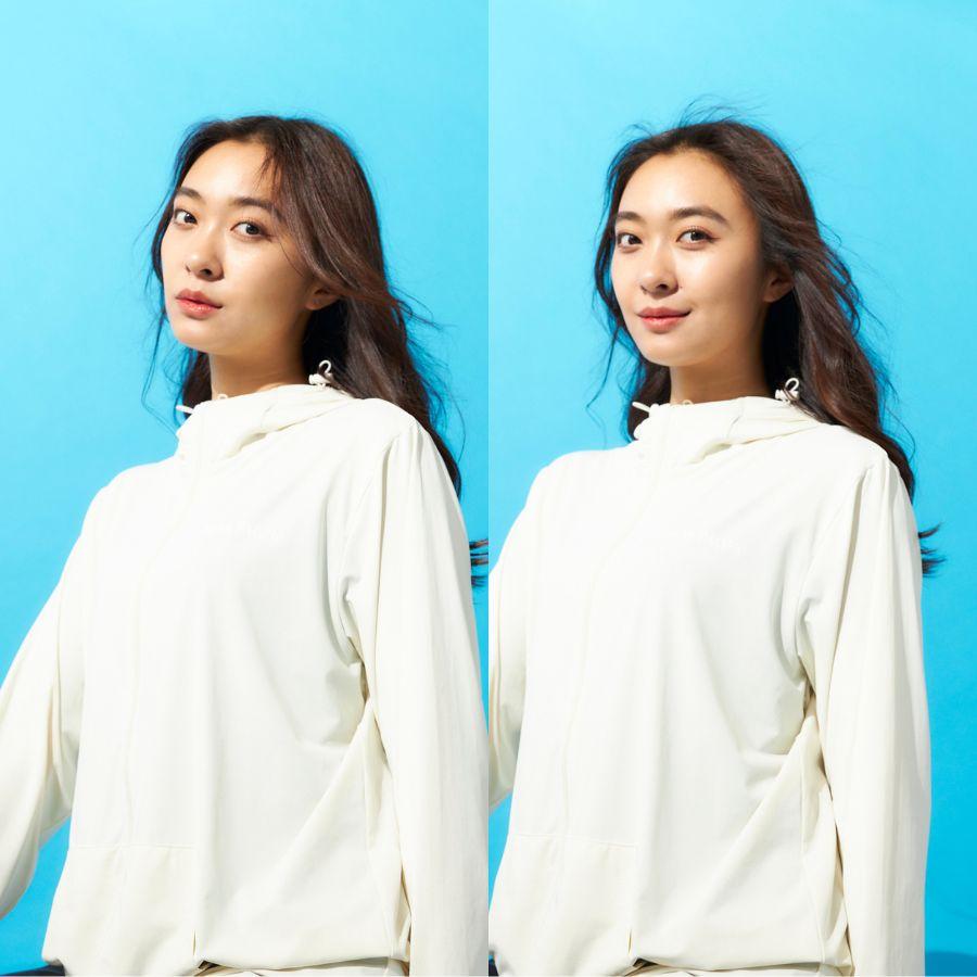 FILA（フィラ） 超接触冷感ラッシュガード UVカット パーカー スーパー