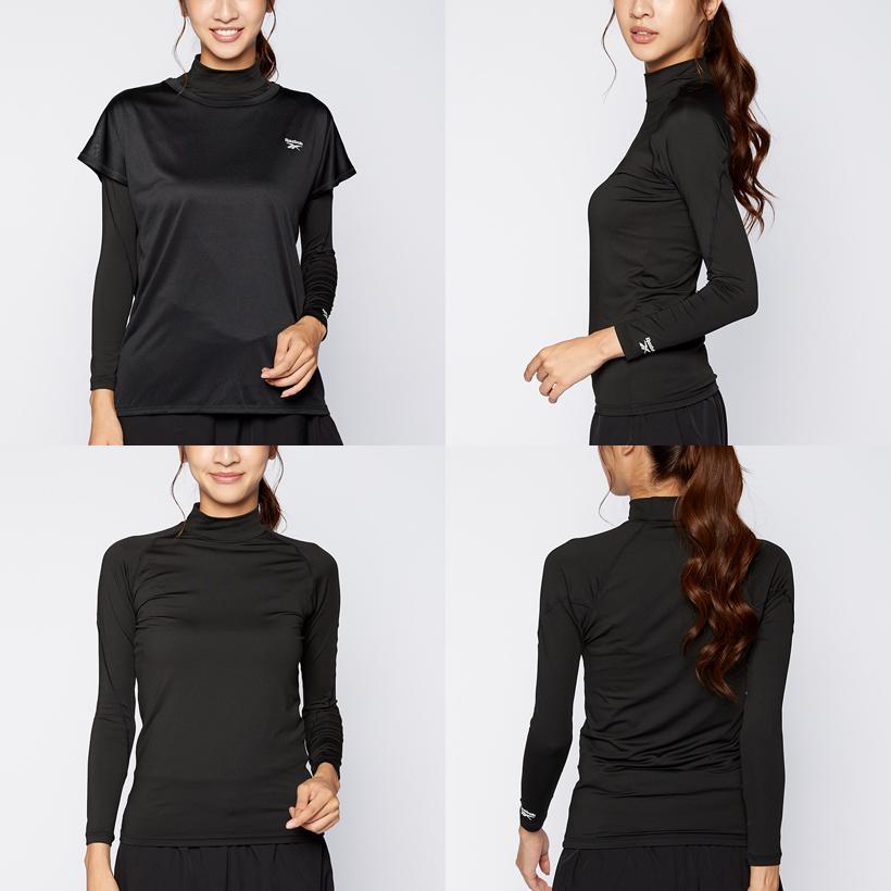 Reebok レディース アロハシャツ 半袖 水陸両用 ラッシュガード
