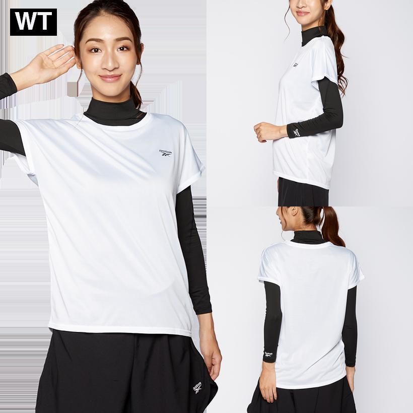 Reebok レディース アロハシャツ 半袖 水陸両用 ラッシュガード
