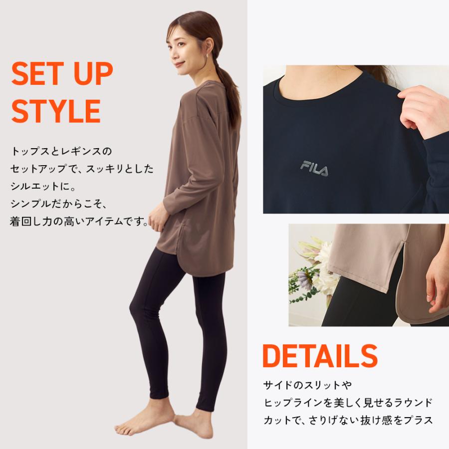 FILA（フィラ） 水陸両用フィットネスウェア ヨガウェア レディース