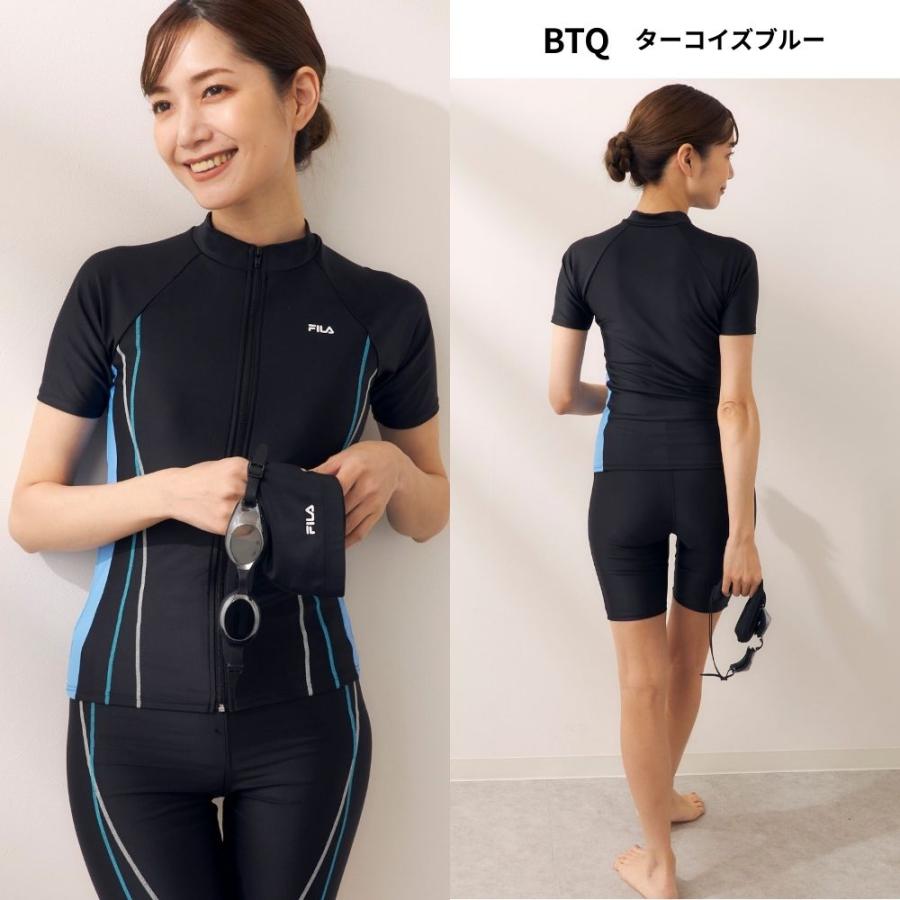 FILA（フィラ） フィットネス水着 レディース 体型カバー キャップ