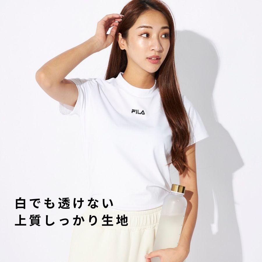 FILA Tシャツ レディース ゴルフウェア トレーニングウェア 半袖