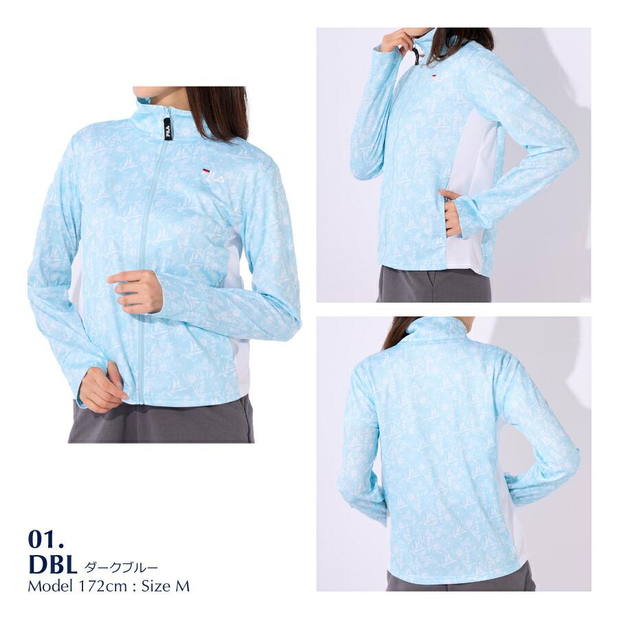 FILA ジップアップジャケット レディース サイズM FILA / フィラ】レディースジップアップジャケット / ジャージ