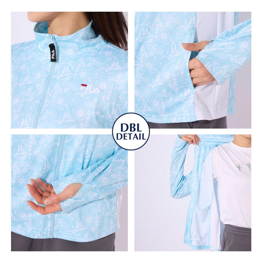 FILA（フィラ） レディース ジャケット ジップアップ フィットネス UV
