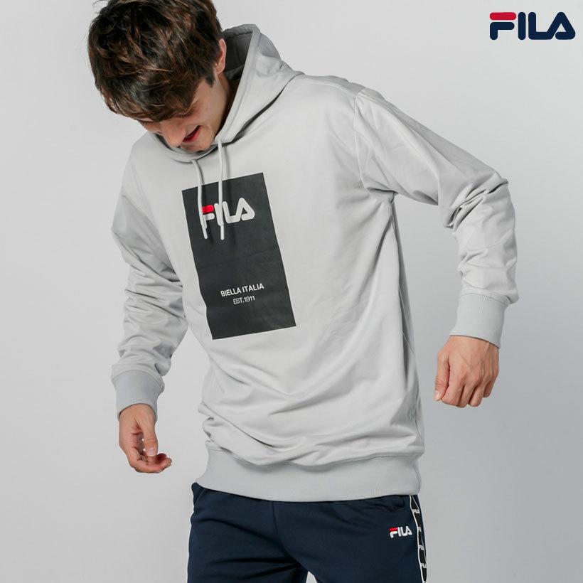 Fila フィラ メンズ ストレッチ パーカー スウェット グレー アウトレットクリアランスセール Oceanweb Paypayモール店 通販 Paypayモール